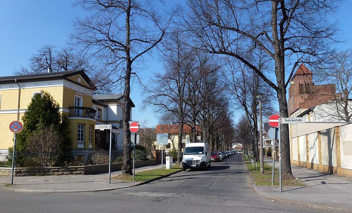 Nipkowstraße in Berlin-Adlershof, Aufnahme von 2012; kein Hotelfoto